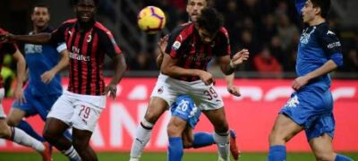 ‘Voando’ no Italiano, Milan vence o Empoli e cola na rival Internazionale