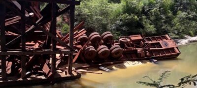Vereador Diogo Murano havia alertado sobre estado precário de ponte que desabou