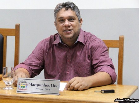 Vereador Marquinhos Lino tem três requerimento solicitando informações aprovado