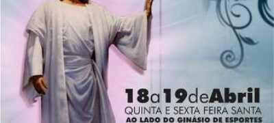 Bela Vista realiza a 6ª encenação da Paixão de Cristo