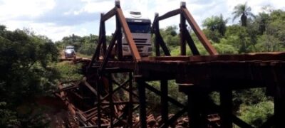 Governo do Estado irá construir ponte de concreto sobre o Córrego Vacadiga em Bela Vista