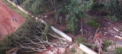 Temporal com ventos 65 km/h leva município de Bela Vista a decretar emergência