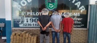 Operação “Semana Santa” incia com apreensão de 189 quilos de Droga
