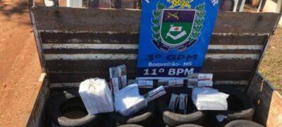 Durante abordagem, Polícia Militar apreende produtos de Descaminho e Contrabando no distrito de Boqueirão