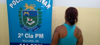 Durante abordagem a veículo, Polícia Militar prende mulher por Tráfico de Drogas em Bela Vista