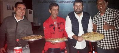 Garis de Caracol recebem homenagem com rodada de Pizza