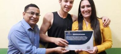 Atleta bela-vistense recebeu Moção de Aplausos