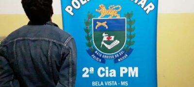 Polícia Militar em Bela Vista recaptura evadido do Sistema Prisional