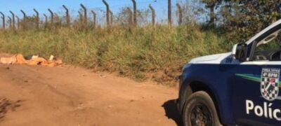Homem é executado e jogado perto de aeroporto