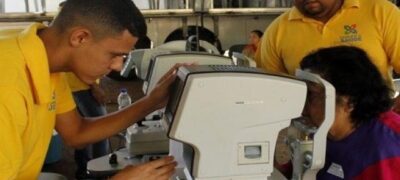 No primeiro dia de Caravana mais de 1,8 mil procedimentos oftalmológicos foram realizados
