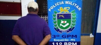 Polícia Militar cumpre mais um Mandado de Prisão durante abordagem no distrito de Boqueirão