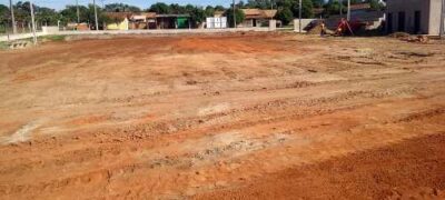 Prefeitura de Caracol constrói Campo de Futebol Suíço