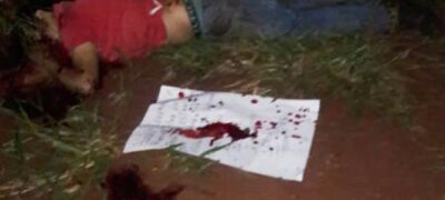Assaltantes são executados e têm as mãos decepadas na fronteira