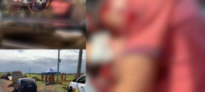 Pistoleiros atacam família em rodovia de MS e atiram em motorista, mulher e bebê