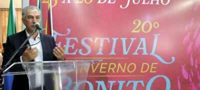 Festival de Bonito deixou de ser da música para ser multicultural, destaca Reinaldo Azambuja
