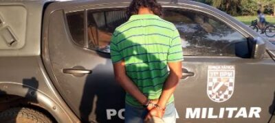 Polícia Militar captura autor de homicídio em Porto Murtinho