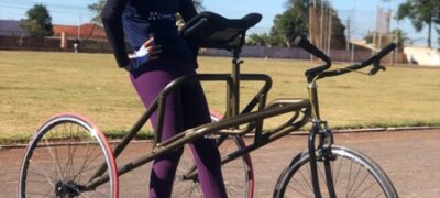 Paratleta de 21 anos ganha “Bicicleta” petra de patrocínio