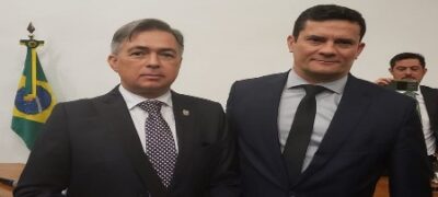 Em Brasília, Secretário de Segurança recebe doações da Força Nacional e participa de reunião com ministro Moro