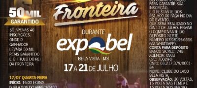 Laço Comprido: 4ª edição “Duelo Rei da Fronteira” terá premio de R$ 50 mil  