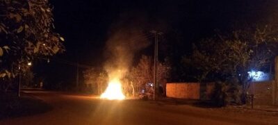 Em Bela Vista, morador usa rede social para condenar queimadas