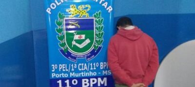 Polícia Militar em Porto Murtinho recupera produto furtado e prende autor em flagrante