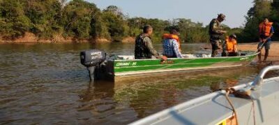 Polícia Militar Ambiental de Aquidauana intensifica fiscalização nos rios da região devido ao feriado na Capital