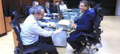 Senador Nelsinho Trad se reúne com ministro da Educação para tratar de ensino à distância na saúde e Revalida