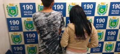 Polícia Militar prende casal de traficantes na área central de Jardim