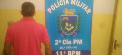 Polícia Militar em Bela Vista prende condutor por Dirigir Sob a Influência de Álcool e cumpre Mandado de Prisão durante abordagem