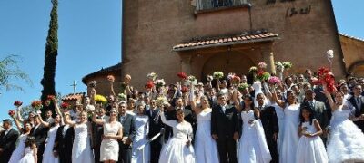 Santuário celebra casamento comunitário e 78 anos da igreja com partilha de bolo
