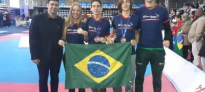 Lutadores de MS conquistam medalhas de ouro e bronze no Chile Open