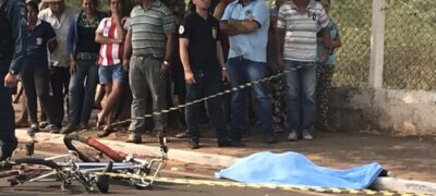 Ciclista e atropelado e morre no corredor internacional em Bela Vista