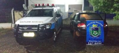 PMr apreende veículo adulterado e prende autor por Receptação no distrito de Boqueirão