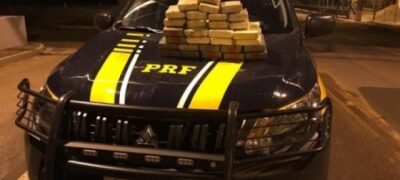 Casal é preso transportando 25 quilos de cocaína em veículo na BR-262
