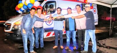 Guia Lopes da Laguna: Prefeito Jair Scapini, entrega primeira UTI MÓVEL da história do município