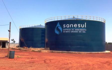 Dourados: Sanesul constrói reservatórios com capacidade de 3 milhões de litros de água tratada