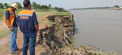 Porto Murtinho entra em situação de emergência por conta de erosão em barragem
