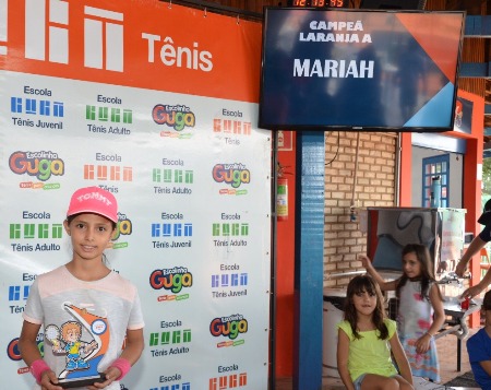 Mariah revelação do Tênis Bela-vistense ganha torneio em Campo Grande