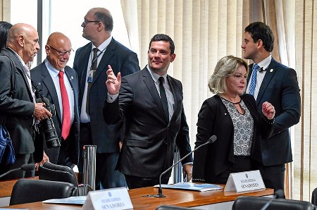 Líderes partidários se reunirão com Moro para discutir prisão em 2ª instância  Fonte: Agência Senado