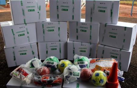 Governo do Estado finaliza entrega de kits esportivos às escolas