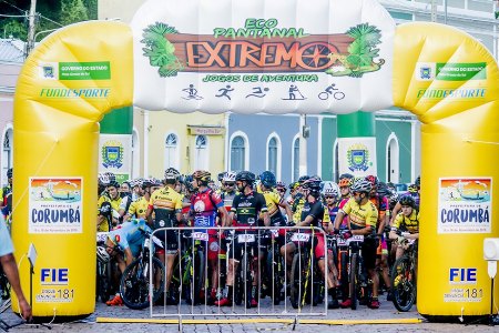 Mountain bike reúne iniciantes e profissionais no Eco Pantanal Extremo 2019