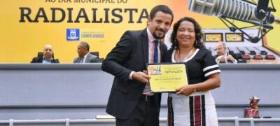 Radialistas são homenageados em sessão solene na Câmara Municipal de Campo Grande