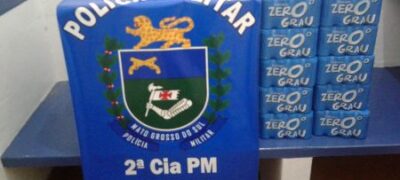 PM apreende produtos de Contrabando e Descaminho durante policiamento em Bela Vista