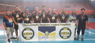 Ponta Porã traz uma medalha da final nacional da Superliga de Vôlei Adaptado