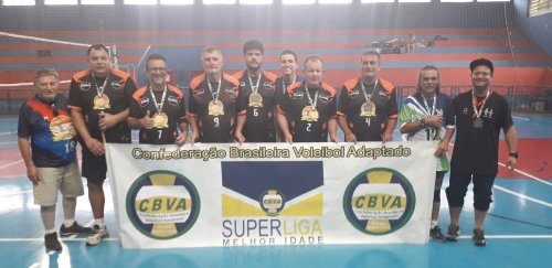 Ponta Porã traz uma medalha da final nacional da Superliga de Vôlei Adaptado