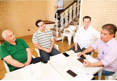 Pensando nas eleições, senador Nelsinho Trad se reúne com a diretoria executiva do PSD