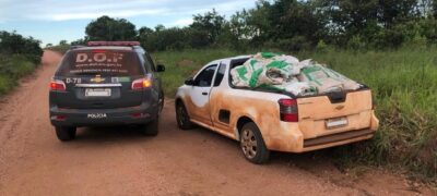 Policiais do DOF apreendem agrotóxico contrabandeado do Paraguai com casal