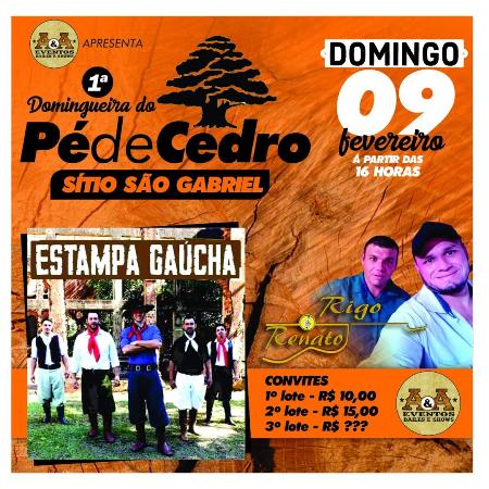 Em fevereiro, Domingueira Gaucha ira agita Bela Vista