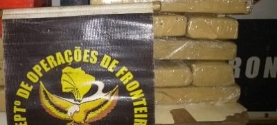 Homem e mulher são presos pelo DOF levando droga em uma van para Rondonópolis e Luziania