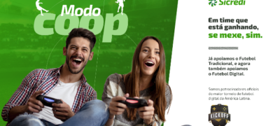Sicredi apoia primeira liga de futebol virtual no Brasil